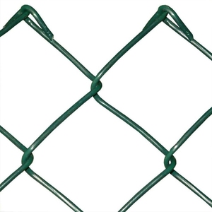 Grillage cyclonique <span class=keywords><strong>galvanisé</strong></span> à chaud, <span class=keywords><strong>rouleau</strong></span> <span class=keywords><strong>de</strong></span> clôture en treillis soudé enduit <span class=keywords><strong>de</strong></span> PVC <span class=keywords><strong>de</strong></span> 8 pieds pour fermes et clôtures sportives, avec cadre métallique - Product Image 2