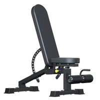 Banco de Pesas Ajustable y Plegable para Gimnasio en Casa, Banco de Entrenamiento para Levantamiento de Pesas y Fisicoculturismo
