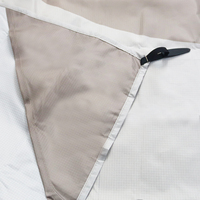 Tapis de plage pliable imperméable en nylon miniature avec logo personnalisé, résistant à l'humidité, pour pique-nique en plein air, couverture de poche