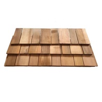 Chinesischer Fabrikverkauf Mehrzweck-Holzdachziegel Klare Zedernholzschindeln