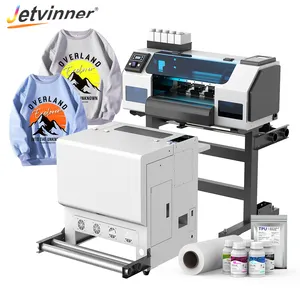 Nieuwe Jetvinner Dtf Printer Tshirt Drukmachine A3 Impressora Dtf 30 Cm Tshirt Dtf Printer Voor Textiel Digitaal Printen