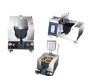 Dos ollas, <span class=keywords><strong>cocina</strong></span> robótica automática, equipo <span class=keywords><strong>de</strong></span> <span class=keywords><strong>cocina</strong></span> comercial, máquina automática para freír arroz y saltear, wok eléctrico <span class=keywords><strong>de</strong></span> acero inoxidable - Product Image 6