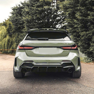 Bmw 1 Series F40 M Sport Rear Spoiler Piano Black Carbon Fiber Texture Wing Shaped Trunk Lid Spoiler Car Exterior Modification - Product Image 2