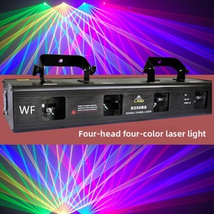 <span class=keywords><strong>LED</strong></span> bốn đầu bốn màu đầy đủ màu sắc ánh sáng sân khấu Laser KTV DMX512 chế độ điều khiển màu Đỏ Ánh sáng quét laser màu xanh lá cây để sử dụng công viên chủ đề - Product Image 4