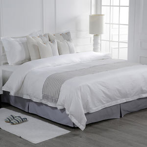 Juego <span class=keywords><strong>de</strong></span> Sábanas Modernas <span class=keywords><strong>de</strong></span> Algodón 100% Blanco Tamaño King para Hotel, Descuento del 50% <span class=keywords><strong>de</strong></span> Fabricante - Product Image 5