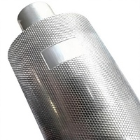 Rouleau Anilox en acier à surface miroir rectifiée avec revêtement chrome dur pour machines industrielles de revêtement et de laminage