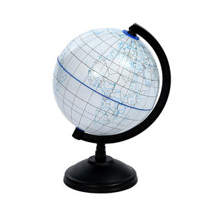 Kit de matériel de globe manuel peut effacer les lignes de latitude et de longitude vierges graffiti peintes à la main 14.2cm - Product Image 6