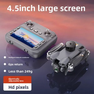 Nouveau <span class=keywords><strong>drone</strong></span> AE51 à double caméra 4K HD avec GPS, écran de contrôle à distance, moteur sans balais, mini <span class=keywords><strong>drone</strong></span> RC pour photographie aérienne en extérieur - Product Image 4