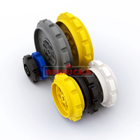 BEBRICKS Série de pièces de construction 57520 – Roue à chaîne technique, petites briques de jouets, MOC pour créer des voitures RC, pièces de blocs de construction
