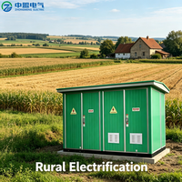 Transformateur immergé dans l'huile entièrement scellé de style européen 1250 kVA, 35 kV/0,4 kV, IP54 extérieur pour centres de données