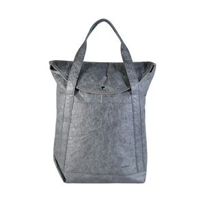 Sac à dos d'ordinateur portable rétro et tendance en papier Kraft et DuPont, étanche avec fermeture éclair, idéal pour les jeunes étudiants et les voyages. - Product Image 6