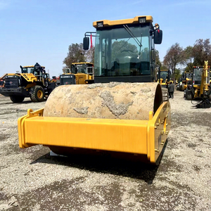 Used Single Drum Vibratory Road <b>Roller</b> Diesel Engine 22 Ton Compactor for Road Construction - Product Image 2