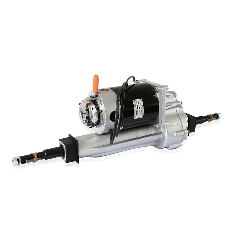 Commercio all'ingrosso impermeabile 24V 1000W 40:1 4000 Rpm motoriduttore elettrico transaxle asse motore elettrico transaxle