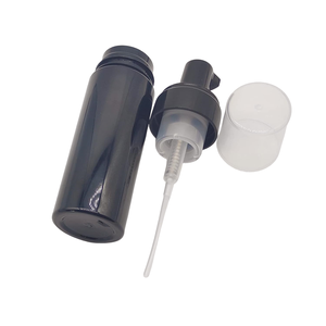 Bouteille de savon mousse en PET noir de 100 ml/120 ml/150 ml/200 ml avec pompe en PP, logo personnalisé imprimé pour le savon liquide - Product Image 5
