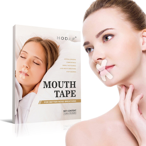 निजी लेबल सो ओवल काले Hypoallergenic के लिए मुंह टेप, नींद स्ट्रिप्स करने के लिए बंद करो खर्राटे, साँस लेने के लिए स्ट्रिप्स स्लीप एपनिया - Product Image 4