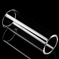 Tube en quartz pour jauge de niveau, en silice fondue transparente, haute température, épaisseur de paroi 1,5 mm, pour soudage et découpe électrique