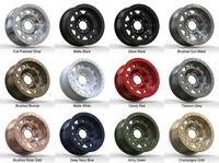 Jantes forgées tout-terrain 18"-26" 6x139.7 6x135 5x127 Poli Rétro Effet Beadlock 4x4 Camion SUV Alliage Profond Nouveau 25mm