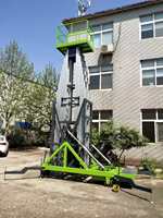 Nouvelle plateforme élévatrice télescopique mobile électrique hydraulique en aluminium de 16m, 18m, 20 mètres pour travaux de construction en hauteur