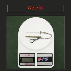 Juego tronos arma modelo Oathkeeper <span class=keywords><strong>Longclaw</strong></span> espada llavero Mini llavero de Metal - Product Image 6