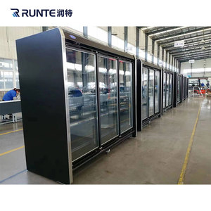 Energy-Saving Commercial Freezer Supermarket Refrigerators Upright Display <b>Fridge</b> Upright Display <b>Fridge</b> - Product Image 3