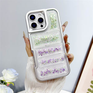 Custodia per telefono di lusso a prova di caduta <span class=keywords><strong>trasparente</strong></span> con stelle Glitter Bling piumino custodia per telefono <span class=keywords><strong>Honor</strong></span> Magic7 <span class=keywords><strong>Lite</strong></span> - Product Image 4