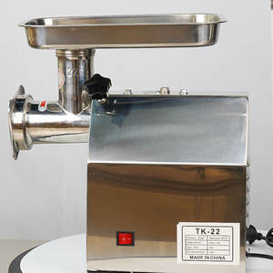 Tritacarne Elettrico in Acciaio Inox per Carne Fresca e Congelata, Verdure, Taglio e Macinazione Automatica - Product Image 2