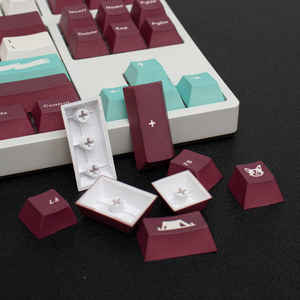 Ensemble de touches de clavier personnalisées <span class=keywords><strong>Yuru</strong></span> Dye Sublimation Cherry Profile PBT, clavier mécanique, touches de clavier DIY - Product Image 3