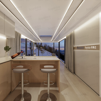 Maison modulaire préfabriquée de luxe Royalstar M30L, maisons modulaires élégantes pour habitation, hôtel ou bureau