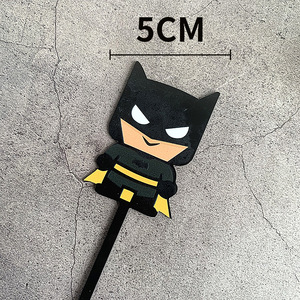 Décoration de gâteau en acrylique « <span class=keywords><strong>Joyeux</strong></span> <span class=keywords><strong>Anniversaire</strong></span> » Super Héros de Dessin Animé pour Mariage, Fête d'<span class=keywords><strong>Anniversaire</strong></span>, Baby Shower – Décorations de Desserts DIY Super Héros - Product Image 2