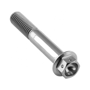 M8 * 15mm Titan xe gắn máy bu lông ốc vít tiêu chuẩn điểm Khoan Hex lỗ nhiều kích cỡ din6921 vít ô tô số liệu - Product Image 5