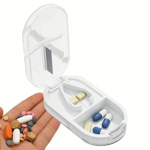 Caja Organizadora de Medicamentos Jh Medibox - Pastillero de Plástico Colorido con Logotipo Personalizado Semanal para Uso en el Hogar y al Aire Libre - Product Image 1
