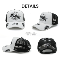 Gorras Trucker Originales Personalizadas con Visera Curva Ajustable y Bordado 3D, Fabricante ODM OEM DT, con Bordado Personalizado