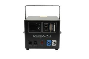 Laser de scène RGB 10W, application APP, ILDA, son, contrôle DMX512, laser projecteur RGB 3D avec motifs de texte, logo, animation pour spectacle en direct, événement - Product Image 4
