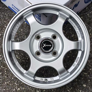 Cerchi X-RIMS 6x114.3 da 13-17 Pollici, Grigio Canna di Fucile, 6 Razze, 6 Fori per Suzuki Jimny - Product Image 4