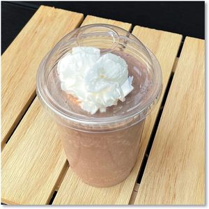 Boardwalk 9 oz Squat and 12 oz PET <b>Cups</b> Clear Dome Lids 1,000/Carton Disposable Fits PET <b>Cold</b> <b>Cups</b> - Product Image 5