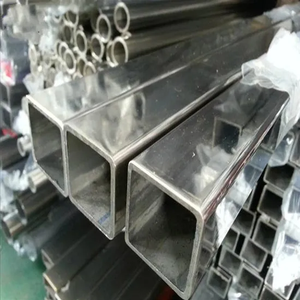 Tube carré sans soudure en acier inoxydable antirouille ASTM JIS 304 304h 304L 304n 306 308 309, épaisseur de paroi 1,5 mm à 8 mm - Product Image 2