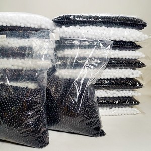 500g White Acrylic <strong>Beads</strong> <strong>Black</strong> Acrylic <strong>Beads</strong> Loose Round Plastic <strong>Beads</strong> for Jewelry Decoration Making - Product Image 4