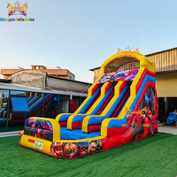 Toboggan aquatique gonflable commercial et éducatif en PVC, géant, pour jardin, école, centre commercial, parc de trampolines résidentiel