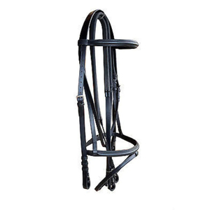 Brida de Doma con Riendas, Brida de Cuero Premium para Caballo, Herrajes de Acero Inoxidable, Acolchada para Mayor Comodidad, Equipo Ecuestre Inglés, Venta al por Mayor OEM - Product Image 1