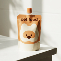 Pochette souple en plastique avec bec verseur, imprimée avec logo personnalisé, de qualité alimentaire, pour l'emballage de jus et aliments pour bébés