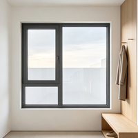 Ventana Abatible de Aluminio con Doble Acristalamiento, Aislamiento Térmico, Insonorización y Fácil Limpieza para Comedor