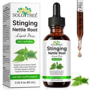 SOLOTREE Gocce Liquide <span class=keywords><strong>di</strong></span> Radice <span class=keywords><strong>di</strong></span> <span class=keywords><strong>Ortica</strong></span> per il Comfort Articolare e la Salute Circolatoria - Product Image 1