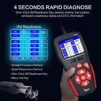 Escáner OBD2 Vgate VR800, Lector de Códigos de Error OBDII, Herramienta de Diagnóstico de Automóviles OBD-II CAN, Escáner de Códigos Automotrices