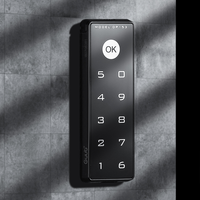 Serrure de porte et de tiroir en acier Guub DP153 avec clavier tactile - Sécurité pour armoire à armes et tiroir de bureau