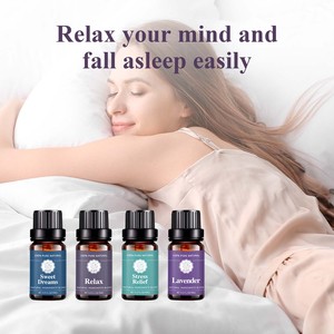 Kanho sonno naturale olio essenziale Set lavanda Stress sollievo dolci sogni rilassare aromaterapia miscela di olio essenziale OEM ODM - Product Image 5