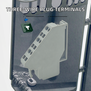 Bornes de connexion secondaires à trois fils en laiton SMO SP pour disjoncteur de puissance de type fixe pour applications fixes - Product Image 2