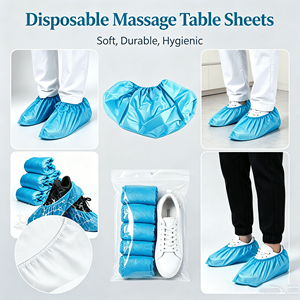 <span class=keywords><strong>Surchaussures</strong></span> <span class=keywords><strong>jetables</strong></span> en CPE avec logo personnalisé, imperméables et <span class=keywords><strong>antidérapantes</strong></span>, vente en gros - Product Image 5