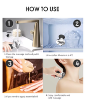 Outil de massage Gua Sha en forme de champignon OEM, planche Guasha en acier inoxydable pour drainage lymphatique, soulagement des tensions musculaires, outil de soin de la peau