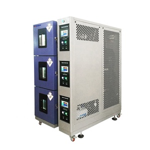 Üç odacıklı termal şok Test odası, yüksek düşük sıcaklık darbe Test cihazı - Product Image 6