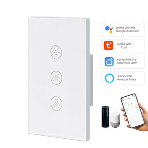 Zigbee Fan Switch AC 100-240V With Timing Function For Smart Home Control - Product Image 2